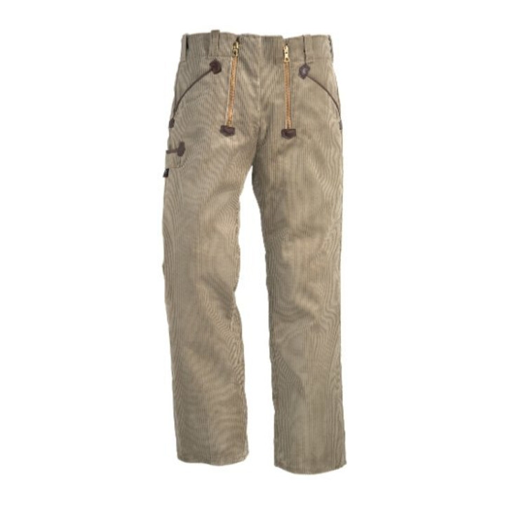FHB Pantalon de travail ARTUR en velours côtelé Trenkercord beige Taille 44