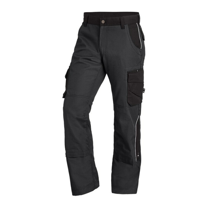 FHB Pantalon de travail BRUNO anthracite-noir 24