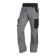 FHB Pantalon de travail BRUNO gris-noir robuste 300g/m²