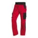 FHB Pantalon de travail BRUNO rouge-noir 29