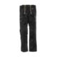 FHB Pantalon de travail EGON 24 Trenkercord Dreidraht noir cuir véritable