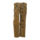 FHB Pantalon de travail enfant AUGUST 128 olive-brun velours fin torsadé