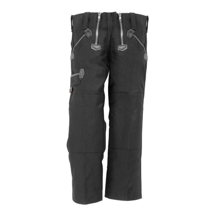 FHB Pantalon de travail enfant BOBBY noir 152 Ripstop Moleskine