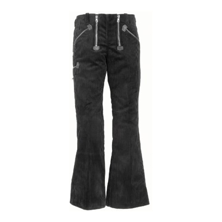 FHB Pantalon de travail femme LUISE Trenkercord noir Taille 38