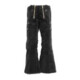 FHB Pantalon de travail GUSTAV noir 60 Trenkercord à trois fils avec cuir véritable