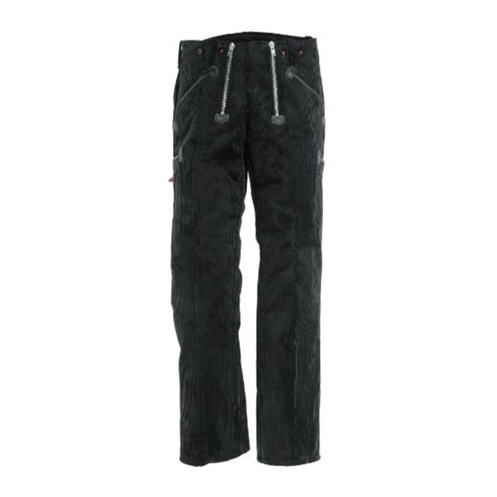 FHB Pantalon de travail KARL-HEINZ en velours côtelé Trenkercord noir taille 42