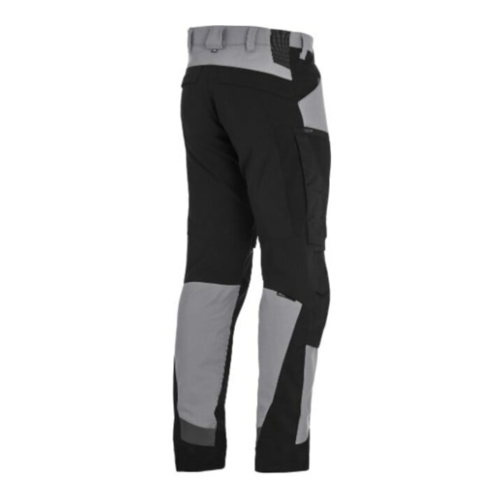FHB Pantalon de travail Leo T56, gris/noir