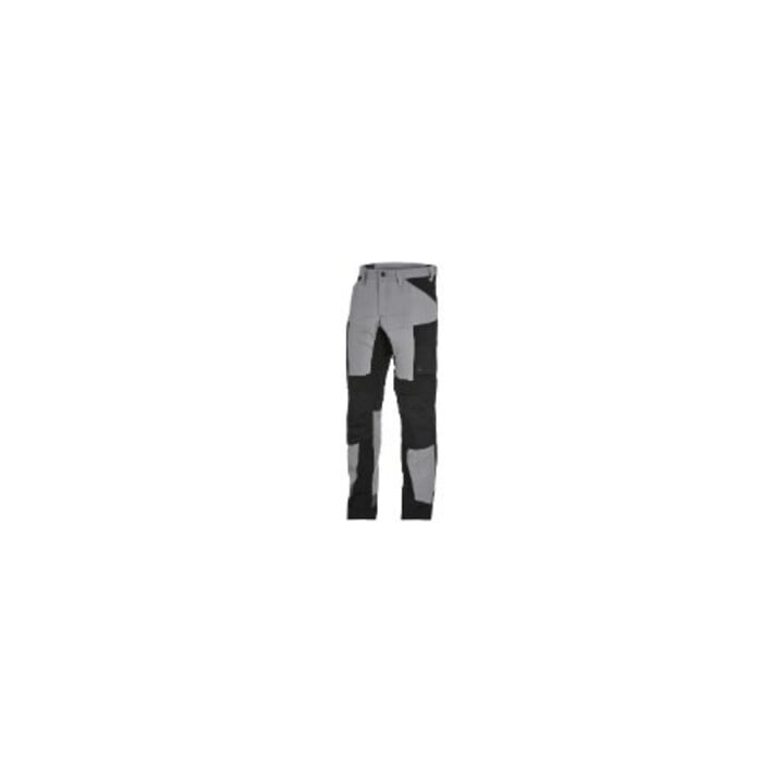 FHB Pantalon de travail Leo Taille 50, gris/noir