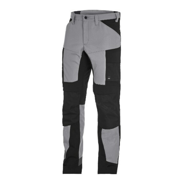 FHB Pantalon de travail Leo Taille 50, gris/noir