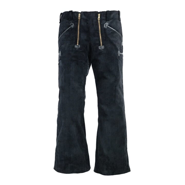 FHB Pantalon de travail MICHAEL Trenkercord triple fil noir 40