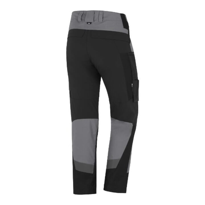 FHB Pantalon de travail MIO gris-noir 48 extensible