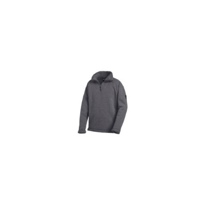 FHB Pull-over en fausse fourrure ROBERT anthracite XL
