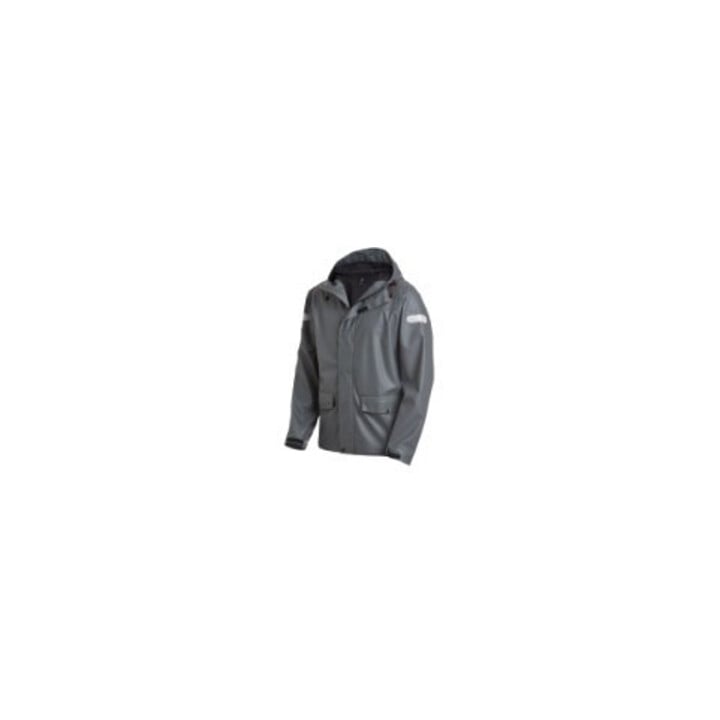 FHB Regenjacke RAINER anthrazit S PU-Strech EN 343