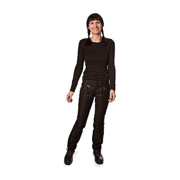 FHB Röhren-Zunfthose EDELGARD schwarz 36 cm Fußweitenumfang