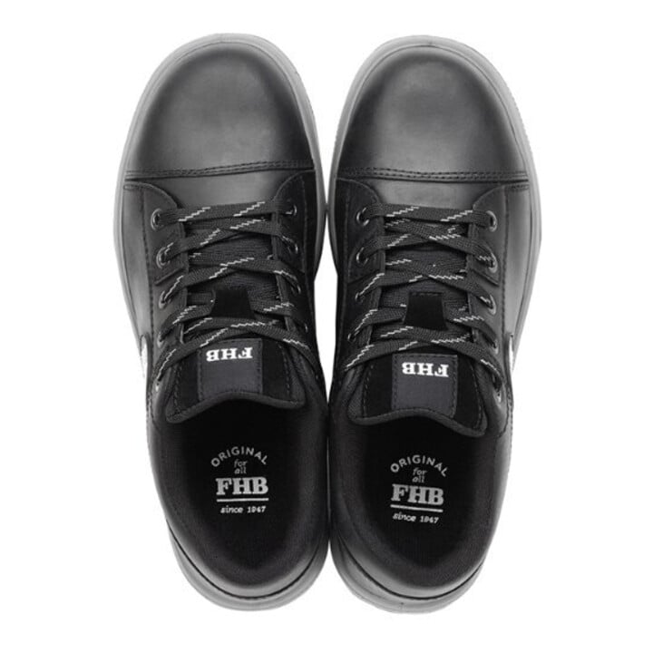 FHB Sneaker JULIAN flach schwarz 45 EN ISO 20345-S3