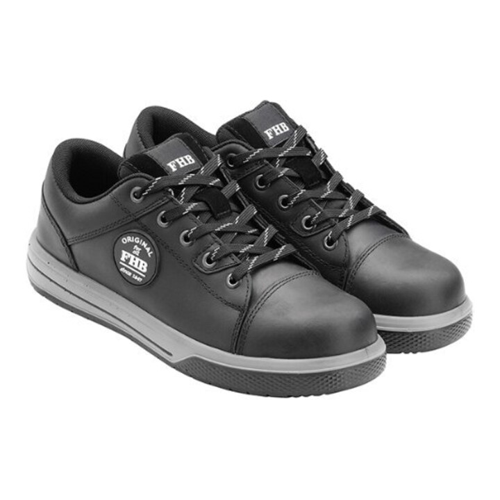 FHB Sneaker JULIAN laag zwart 39 EN ISO 20345-S3