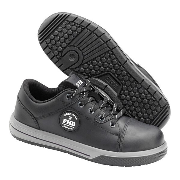 FHB Sneaker JULIAN laag zwart 40 EN ISO 20345-S3