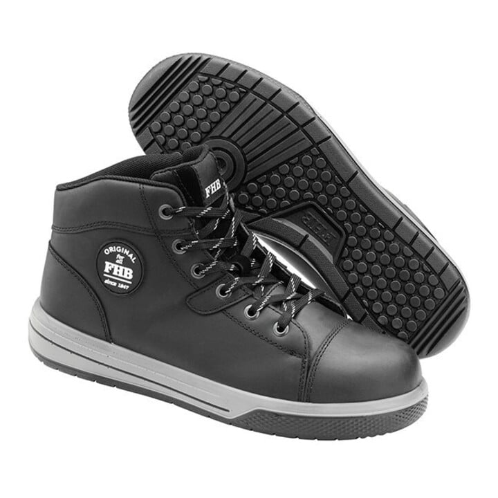 FHB Sneaker LINUS hoch schwarz 40 EN ISO 20345-S3