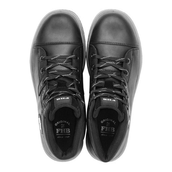 FHB Sneaker LINUS hoog zwart 39 EN ISO 20345-S3