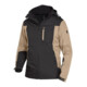 FHB Softshell-Jacke JANNIK beige-schwarz M