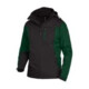 FHB Softshell-Jacke JANNIK grün-schwarz 5XL