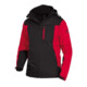 FHB Softshell-Jacke JANNIK rot-schwarz S
