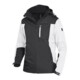 FHB Softshell-Jacke JANNIK weiß-anthrazit XL