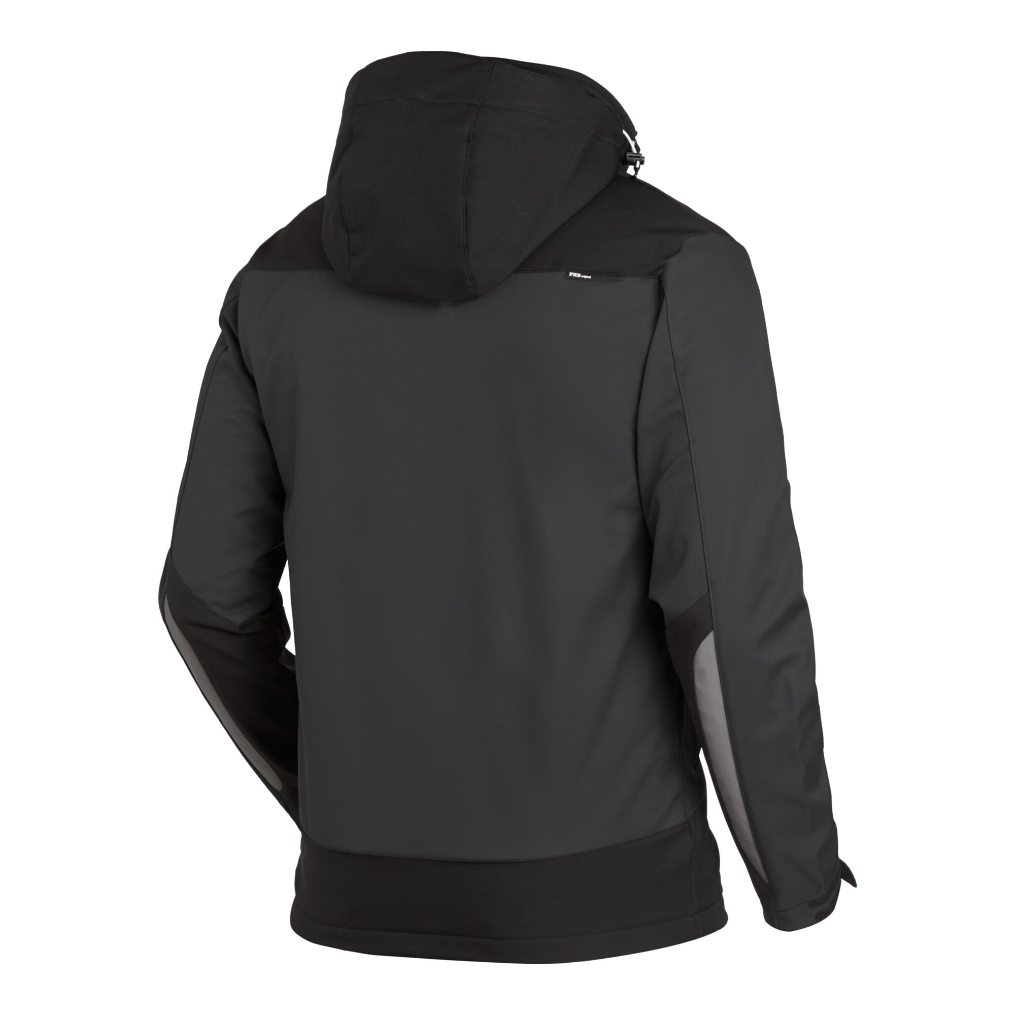 FHB Softshelljacke JANNIK Gr.L anthrazit/schwarz 100% PES