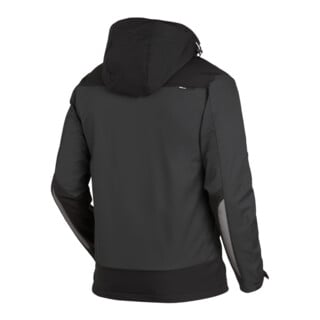 FHB Softshelljacke JANNIK Gr.XL anthrazit/schwarz 100% PES