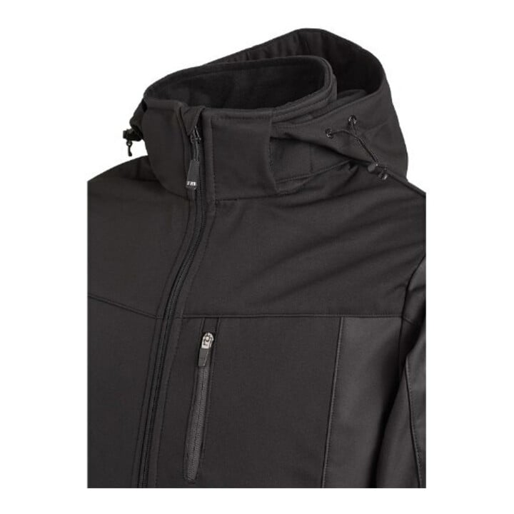 FHB Softshelljacke JANNIK Gr.XL anthrazit/schwarz 100% PES