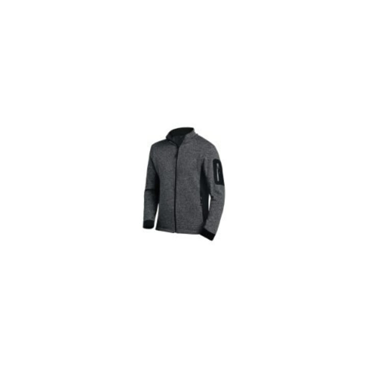 FHB Strickfleecejacke CHRISTOPH Gr. M anthrazit/schwarz 100 % PES 1 St.