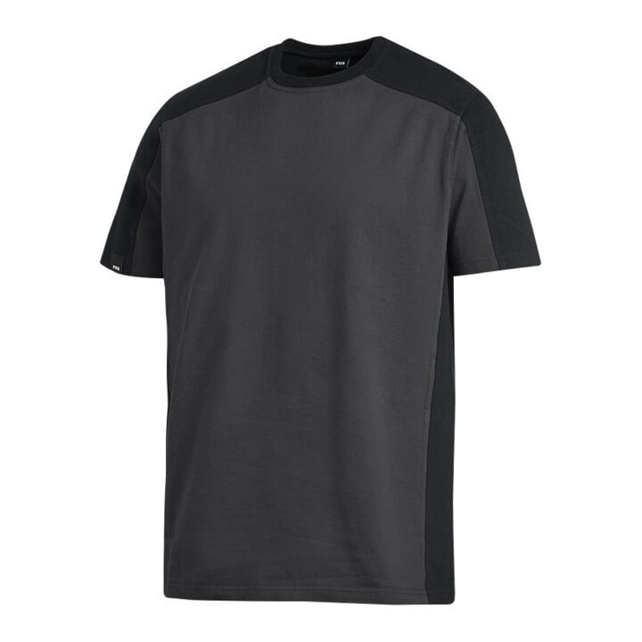 FHB T-Shirt MARC anthrazit-schwarz M zweifarbig