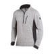 FHB Troyer PATRICK Strick-Fleece grau-schwarz 5XL