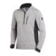 FHB Troyer PATRICK Strick-Fleece grau-schwarz L
