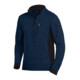 FHB Troyer PATRICK Strick-Fleece marine-schwarz L