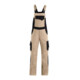 FHB Tuinbroek ECKHARD beige-zwart 56