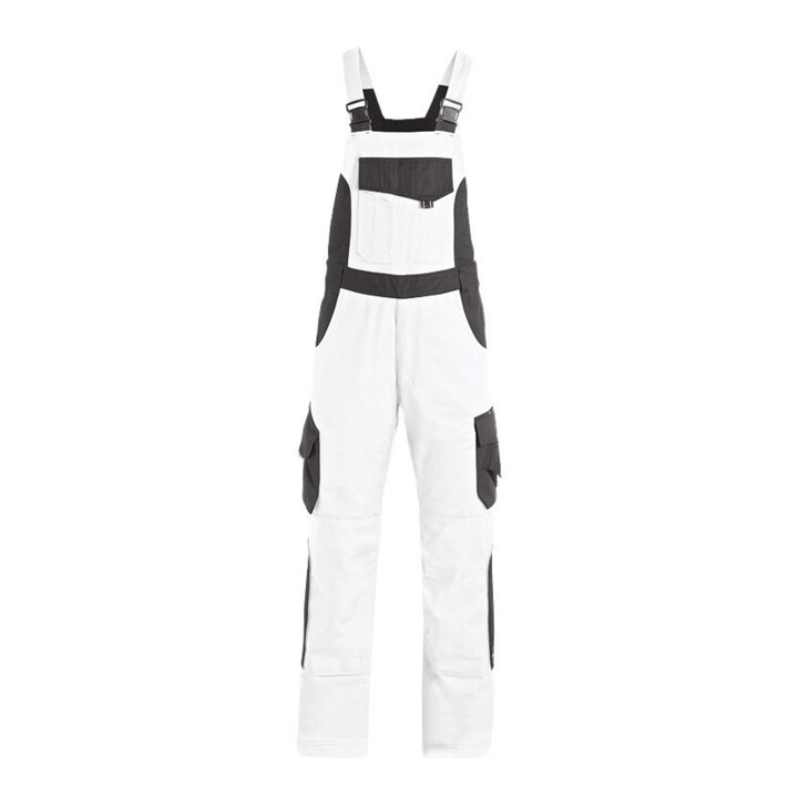 FHB Tuinbroek ECKHARD wit-antraciet 44