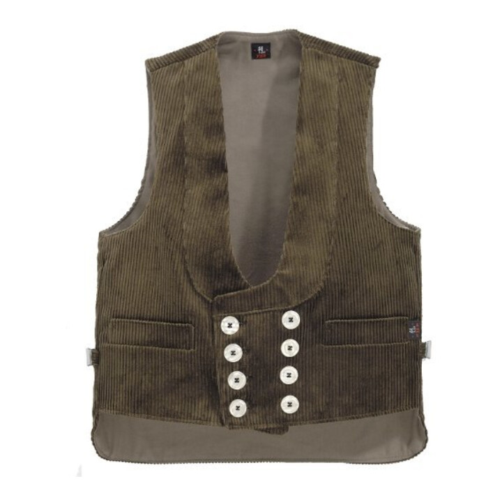 FHB Veste de corporation EMIL 44 olive-brun Trenkercord