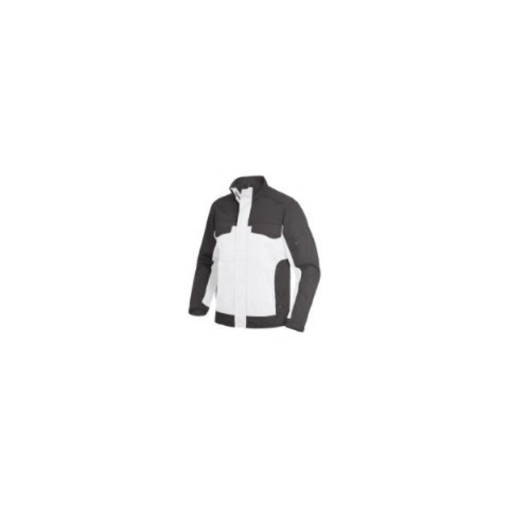 FHB Veste de travail ERNST blanc-anthracite XL