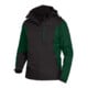FHB Veste softshell JANNIK vert-noir 2XL