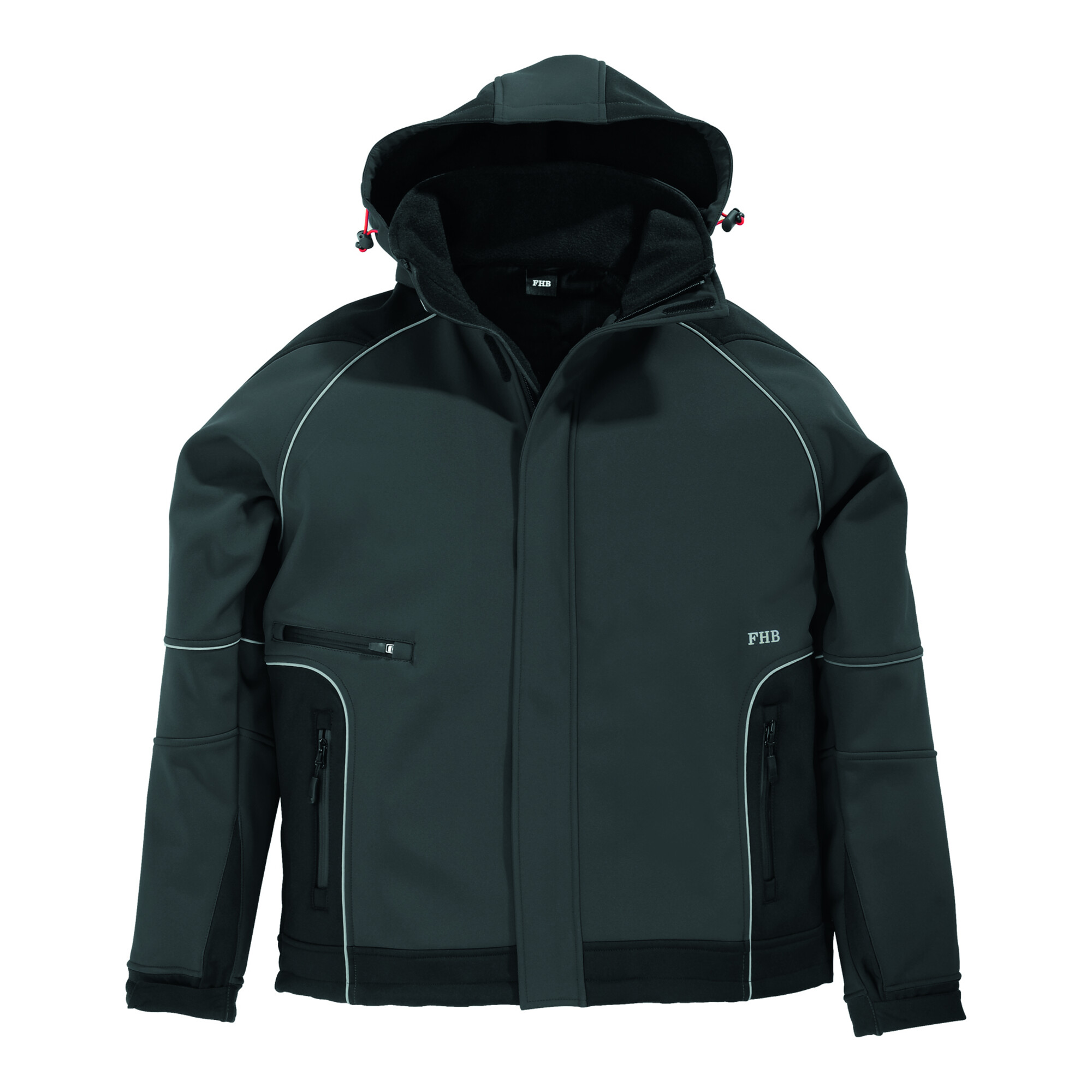 FHB WALTER Softshell-Jacke anthrazit-schwarz Gr. 2XL