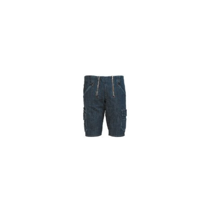 FHB Zunft-Bermuda VOLKMAR jean stretch noir-bleu 60