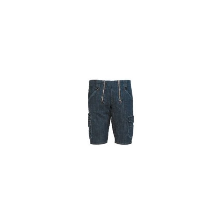 FHB Zunft-Bermuda VOLKMAR schwarzblau 66 Stretch-Jeans