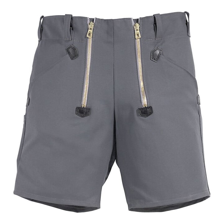 FHB Zunft-Shorts WIM grau 50 Rips-Moleskin