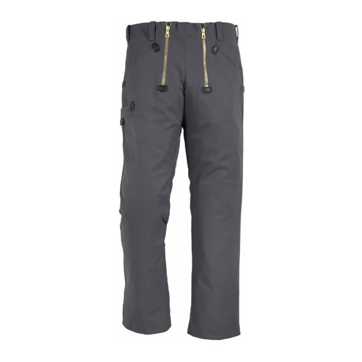 FHB Zunfthose BOB 40 grau Rips-Moleskin Schlagweite 48 cm
