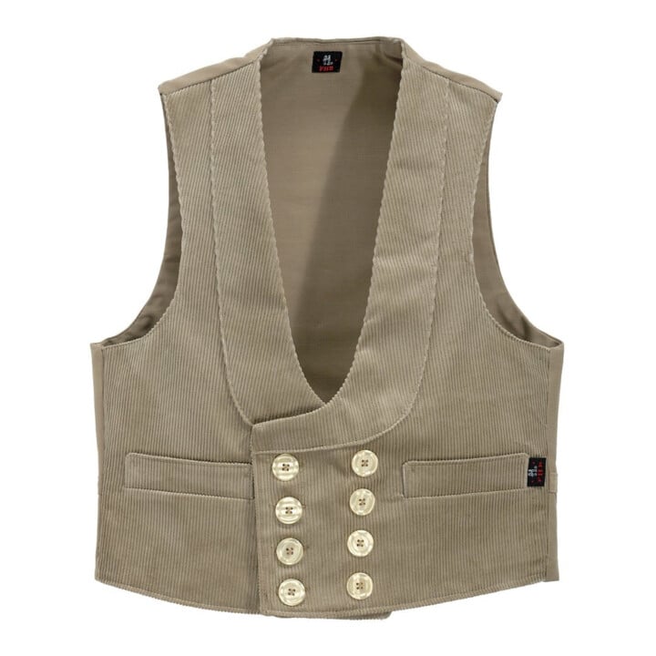 FHB Zunftweste HAGEN Genuacord beige 60