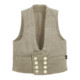 FHB Zunftweste HEINER 66 Trenkercord beige