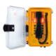 FHF Funke+Huster Telefon wetterfest, gelb InduTel-LED, 11264506-1