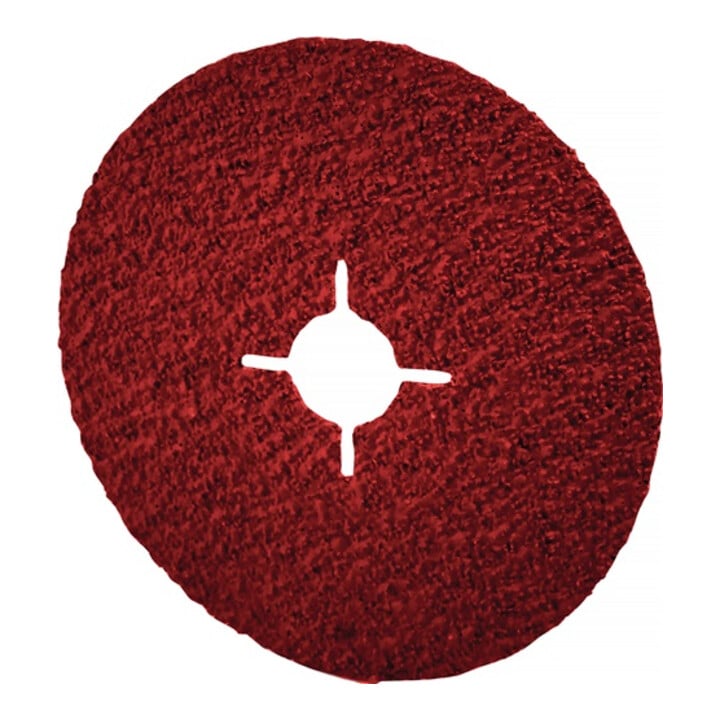 Fiberscheibe CER TopSize D.125mm K.120 Superegierungen,VA,Alu.VSM