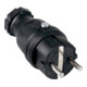 Schutzkontaktstecker 10-/16 A 250 V noir IP44 VG-1